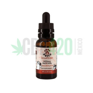 Aceite de CBD  "PETTO"  para mascotas (Bacon Flavor) 600mg.