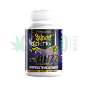 STINGER DETOX - DEEP SYSTEM CLEANSER - THE BUZZ 5X - (4 CÁPSULAS)