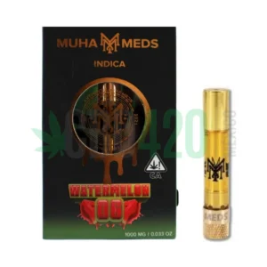 CARTUCHO WAX – MUHA MEDS  "Watermelon OG"  (INDICA)