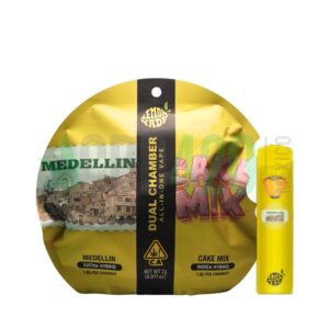 PLUMA DE WAX DESECHABLE - COOKIES (2 sabores) "Medellin - Cake Mix" 2ML (SATIVA & INDICA)