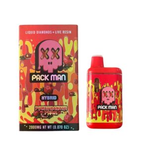 PLUMA DESECHABLE DE WAX – PACK MAN «Pomegranate Pear» (HIBRIDA)