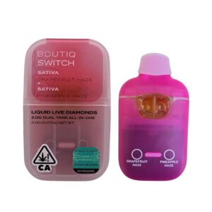 PLUMA DE WAX – BOUTIQ (2 sabores) «Grapefruit Haze & Pineapple Haze» 2 ML (SATIVA)