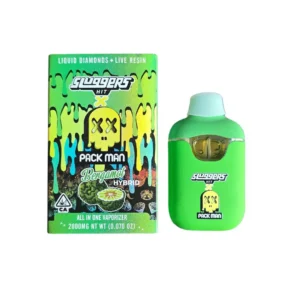 PLUMA DE WAX - SLUGGERS X PACK MAN (2 sabores) "Bengamol & Forbidden Gelato" 2ml (INDICA/HIBRIDA)