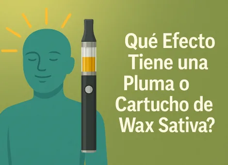 Qué Efecto Tiene una Pluma o Cartucho de Wax Sativa?