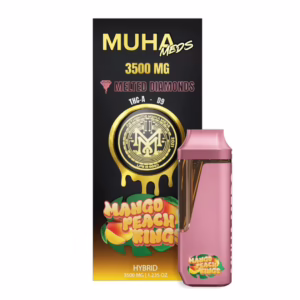 PLUMA WAX – MUHA MEDS "Mango peach Kings" 3.5ML (HIBRIDA)