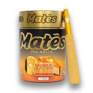 MATES PRE-ROLADOS - MUHA MEDS  "Orange Cake" 5 piezas (HÍBRIDA)