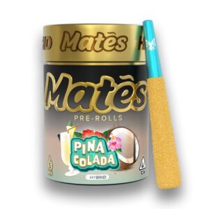 MATES PRE-ROLADOS - MUHA MEDS  "Pina Colada" 5 piezas (HÍBRIDA)
