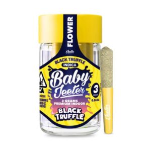 PORROS PRE-ROLADOS - BABY JEETER - "Black Truffle"  2.5 GR (5 piezas) ÍNDICA