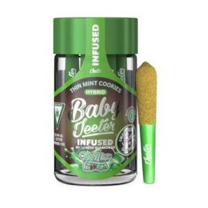 PORROS PRE-ROLADOS - BABY JEETER - "Thin Mints Cookies"  2.5 GR (5 piezas) HÍBRIDA