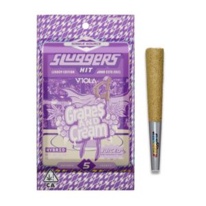 PORROS PRE-ROLADOS - SLUGGERS  "Grapes and Cream" (5 piezas) HIBRIDA