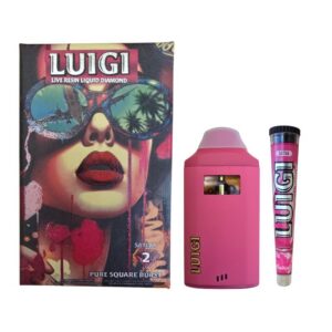 PLUMA DE WAX + PRE-ROLADO – LUIGI «Pure Square Burst» 2 ML (SATIVA)