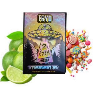 PLUMA DE WAX DESECHABLE - FRYD "Starburst Og" 2ML (INDICA)