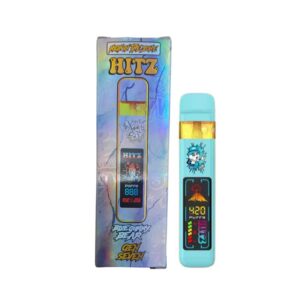 PLUMA DESECHABLE DE WAX – HITZ «Blue Gummy Bear» 2 ML (INDICA)