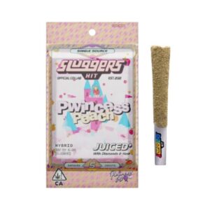 PORROS PRE-ROLADOS - SLUGGERS  "Princess Peach" (5 piezas) HIBRIDA