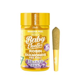 PORROS PRE-ROLADOS - BABY JEETER "Banana Peel" 2.5 GR (5 piezas) ÍNDICA