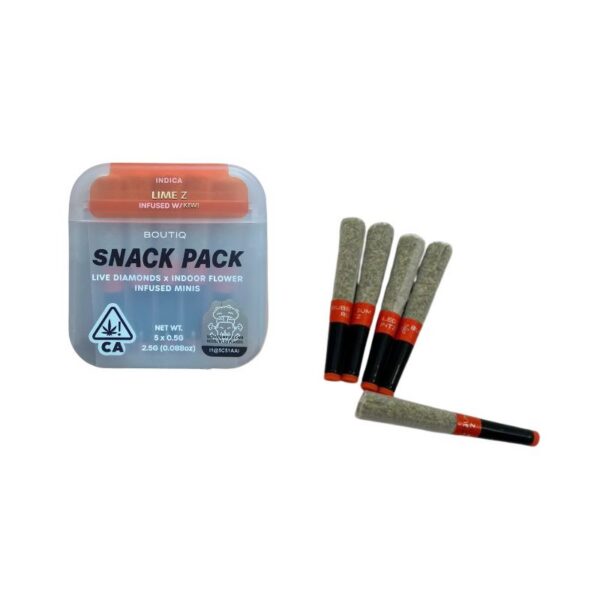 PRE ROLL BOUTIQ SNACK PACK LIME Z 2