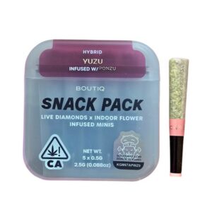 PORROS PRE-ROLADOS - BOUTIQ - "Yuzu" 2.5 GR (5 piezas) HIBRIDA