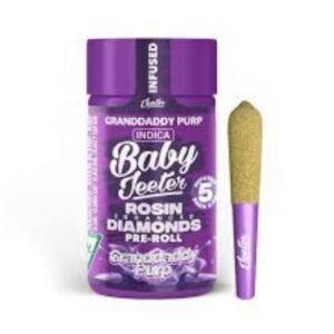 PORROS PRE-ROLADOS - BABY JEETER "Granddady Purp" 2.5 GR (5 piezas) INDICA