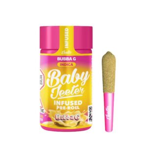 PORROS PRE-ROLADOS - BABY JEETER " Bubba G" 2.5 GR (5 piezas) ÍNDICA
