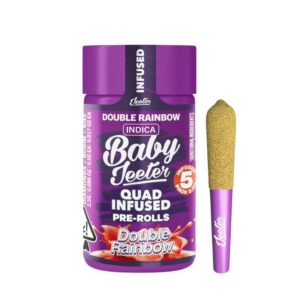PORROS PRE-ROLADOS - BABY JEETER "Double Rainbow" 2.5 GR (5 piezas) ÍNDICA