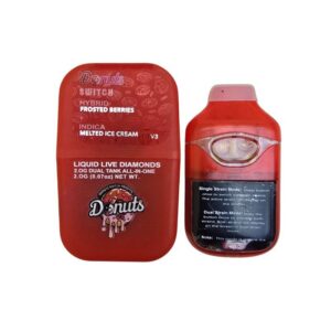 PLUMA DE WAX - DONUTS (2 sabores) "Frosted Berries - Melted Ice Cream" 2ML (HIBRIDA-ÍNDICA)