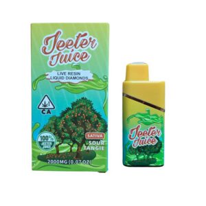 PLUMA DE WAX DESECHABLE - JEETER JUICE "Sour Tangie" 2ML (SATIVA)