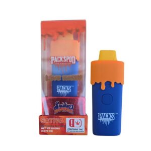 PLUMA DE WAX DESECHABLE - PACKSPOD  "Snicker Bocker" 2 ML (SATIVA)