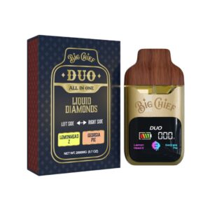 PLUMA DE WAX - BIG CHIEF DUO (2 sabores)- "Lemonhead - Georgia" 2ML (SATIVA/INDICA)