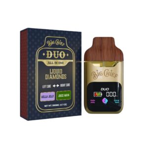 PLUMA DE WAX  - BIG CHIEF DUO (2 sabores)- "Hella Jelly - Juice Man" 2ML (HIBRIDA)