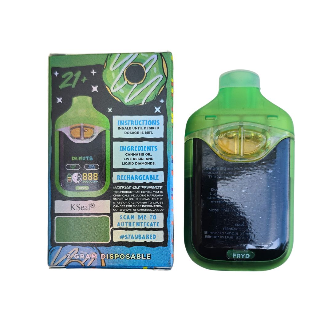 PLUMA WAX DONUTS LATO POP - BLUE RAZZ REVERSO