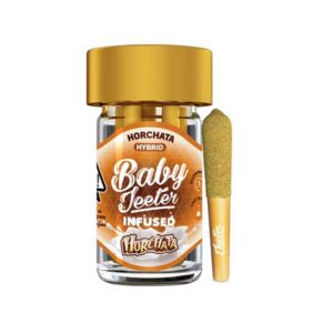 PORROS PRE-ROLADOS - BABY JEETER - "Horchata"  2.5 GR (5 piezas) HÍBRIDA