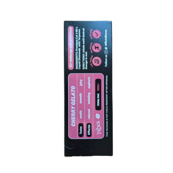 PLUMA WAX BESOS CHERRY GELATO REVERSO PLUMA WAX BESOS CHERRY GELATO REVERSO