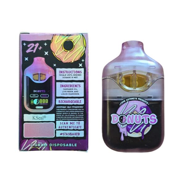 PLUMA WAX DONUTS PINK LEMONADE REVERSO