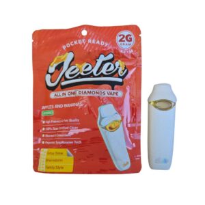 PLUMA DE WAX DESECHABLE - JEETER JUICE "Apple and  Banana" 2ML (HIBRIDA)