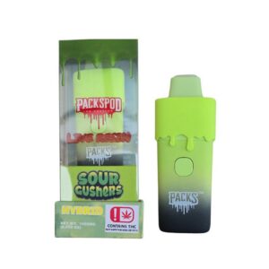 PLUMA DE WAX DESECHABLE - PACKSPOD "Sour Gushers" (HÍBRIDA)