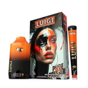 PLUMA DE WAX + PRE-ROLADO – LUIGI «Hella Hallow Jam» 2 ML (HÍBRIDA)