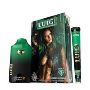 PLUMA DE WAX + PRE-ROLADO – LUIGI «Green Gumbo» 2 ML (ÍNDICA)